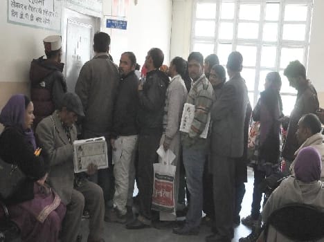 No staff in Kullu Hospital